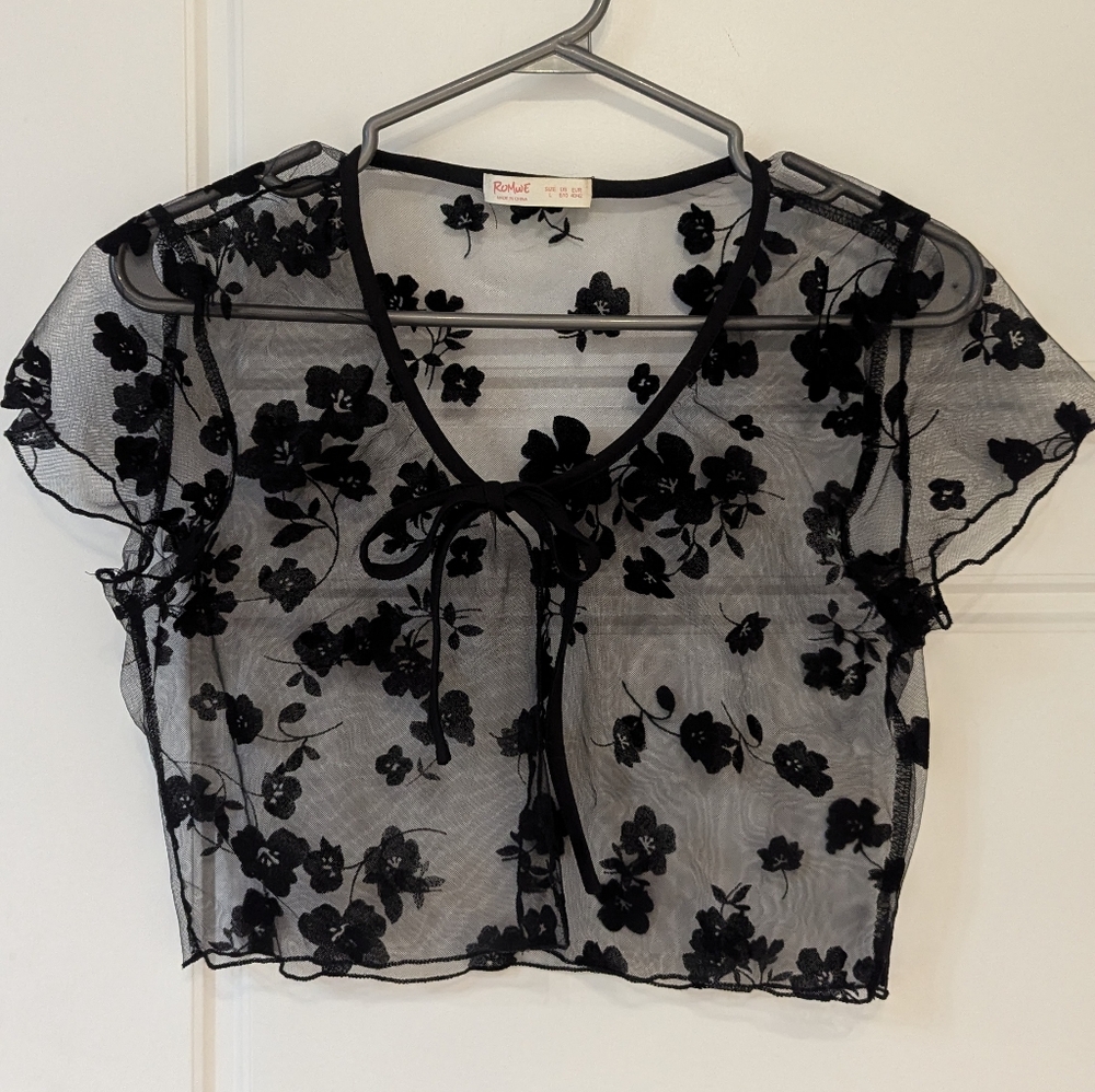 Crop top vest